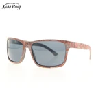 Eye glasses Soft cloth&wood sunglasses with grey polarized lens frames of custom sun glasses