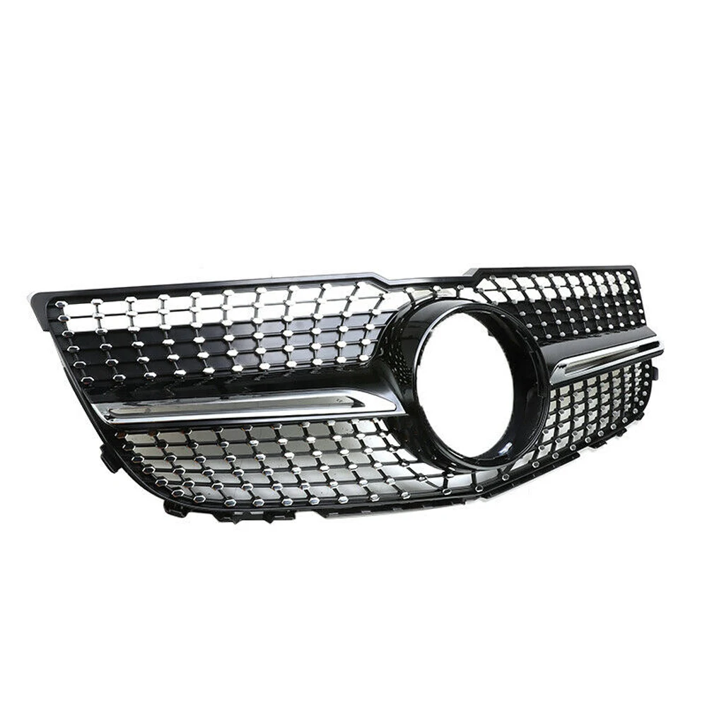 High Quality ABS Front Middle Grille For Mercedes Benz GLK-Class X204 GLK260 GLK300 GLK350 2013-2015 Year