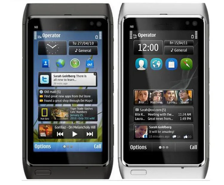 Free shipping 100% Original Phone for Nokia N8 Mobile Phone 3G WIFI 3.5" Touch screen 16GB cheap cell phone
Free shipping 100% Original Phone for Nokia N8 Mobile Phone 3G WIFI 3.5" Touch screen 16GB cheap cell phone