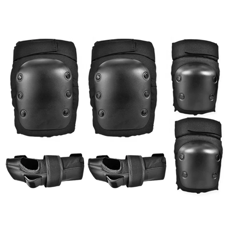 6Pcs/set Protective Gear Set Skating Knee Pads Elbow Pad Wrist Hand Protector For Kids Adult Cycling Roller, Black
6Pcs/set Protective Gear Set Skating Knee Pads Elbow Pad Wrist Hand Protector For Kids Adult Cycling Roller, Black