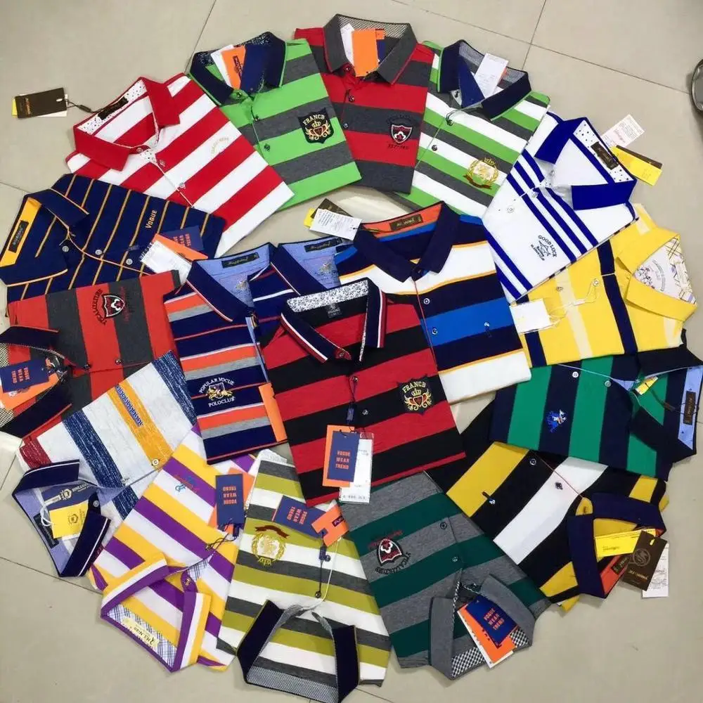 Wholesale Garments knitted Polo T-shirt Mans Short Sleeve Men's T-shirts, Mixed colors
Wholesale Garments knitted Polo T-shirt Mans Short Sleeve Men's T-shirts, Mixed colors