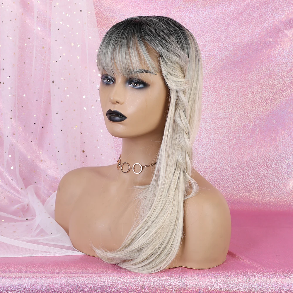 Black Blonde Long Straight Wigs Synthetic Hair Wigs Women Heat Resistant Natural Hair Wigs
Black Blonde Long Straight Wigs Synthetic Hair Wigs Women Heat Resistant Natural Hair Wigs
