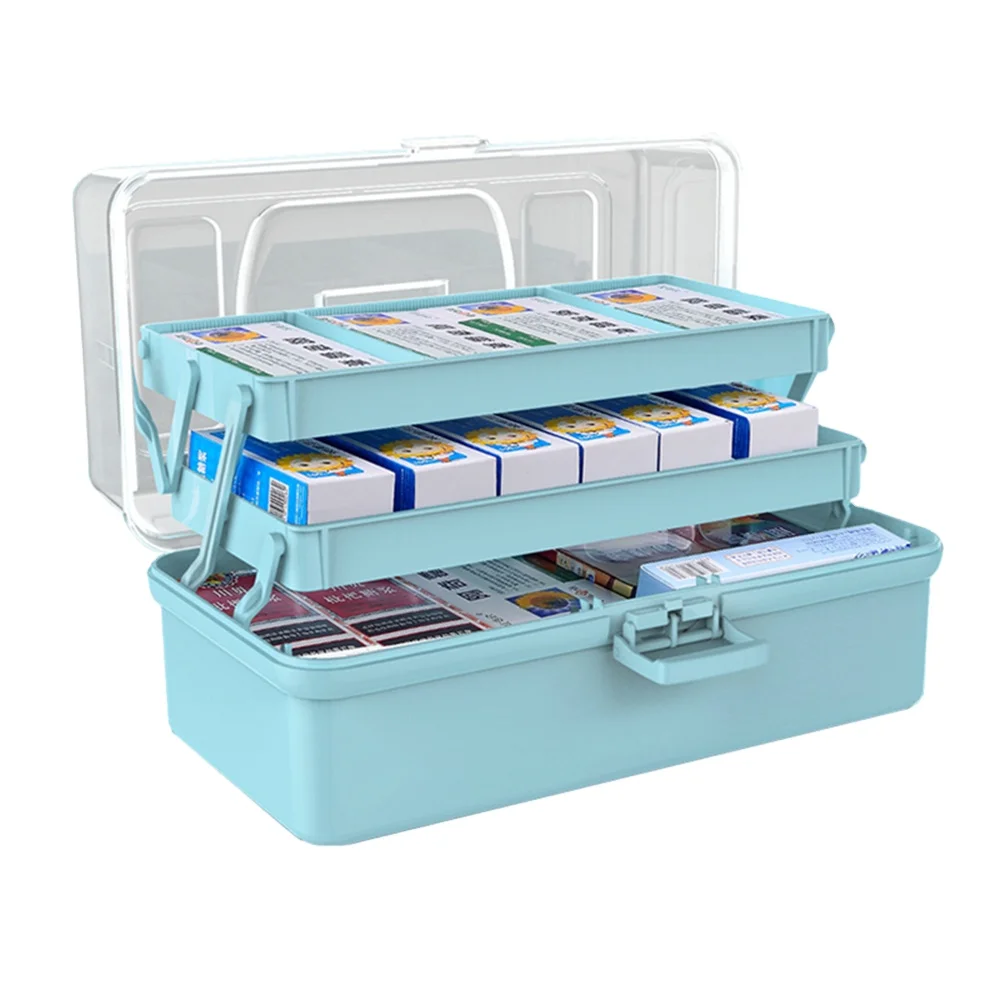 Portable Large Capacity Multi-layer Multi-functional Outdoor Houseold First Aid Storage Box
Portable Large Capacity Multi-layer Multi-functional Outdoor Houseold First Aid Storage Box