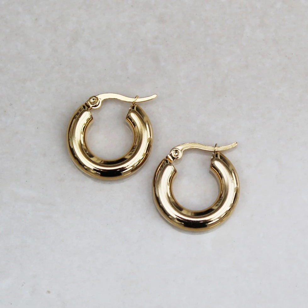 Custom Jewelry Steel Hoop Earring Hoop Earring Women, Gold,rose gold,black and silver
Custom Jewelry Steel Hoop Earring Hoop Earring Women, Gold,rose gold,black and silver