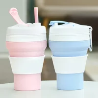 Double Wall Sleeve Foldable Travel Coffee Mug, Silicone Collapsible Coffee Cup With Lid
Double Wall Sleeve Foldable Travel Coffee Mug, Silicone Collapsible Coffee Cup With Lid