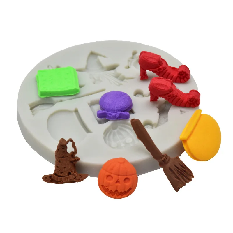 DIY Baking Mold New Halloween Various Shapes Fondant Cream Cake Chocolate Mold Silicone Mold for Baking Pastry Accessories
DIY Baking Mold New Halloween Various Shapes Fondant Cream Cake Chocolate Mold Silicone Mold for Baking Pastry Accessories