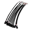 Custom HY 2.0mm Pitch Pin Connector Terminal 10mm PVC Heat Resistant Wire Cable Harness