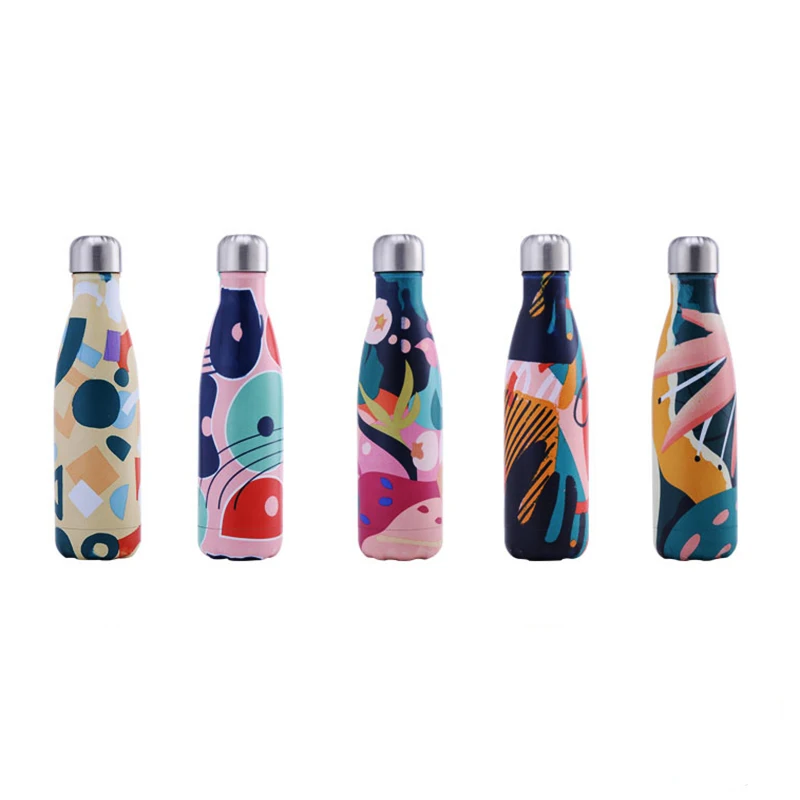 High Quality Food Grade Stainless Steel Painting 1000ml Hiking Cola Shape Water Drink Bottle, Customized color
High Quality Food Grade Stainless Steel Painting 1000ml Hiking Cola Shape Water Drink Bottle, Customized color