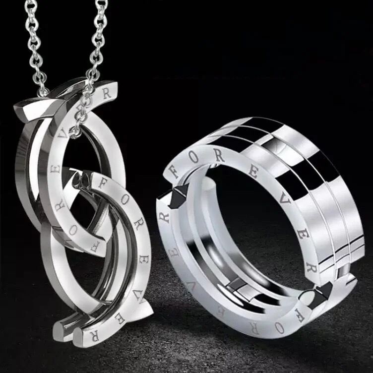 Personality Creative Fish Design Necklace Changeable Stainless Steel Jewelry Convertible into Ring
Personality Creative Fish Design Necklace Changeable Stainless Steel Jewelry Convertible into Ring