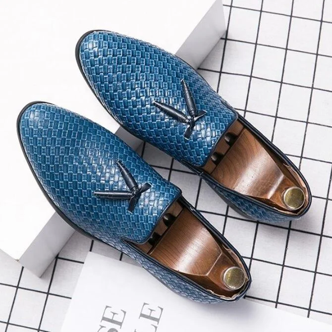 2021 spring new classic woven pattern men's leather shoes, casual artificial leather men's shoes, comfortable and breathable, Black grey blue
2021 spring new classic woven pattern men's leather shoes, casual artificial leather men's shoes, comfortable and breathable, Black grey blue