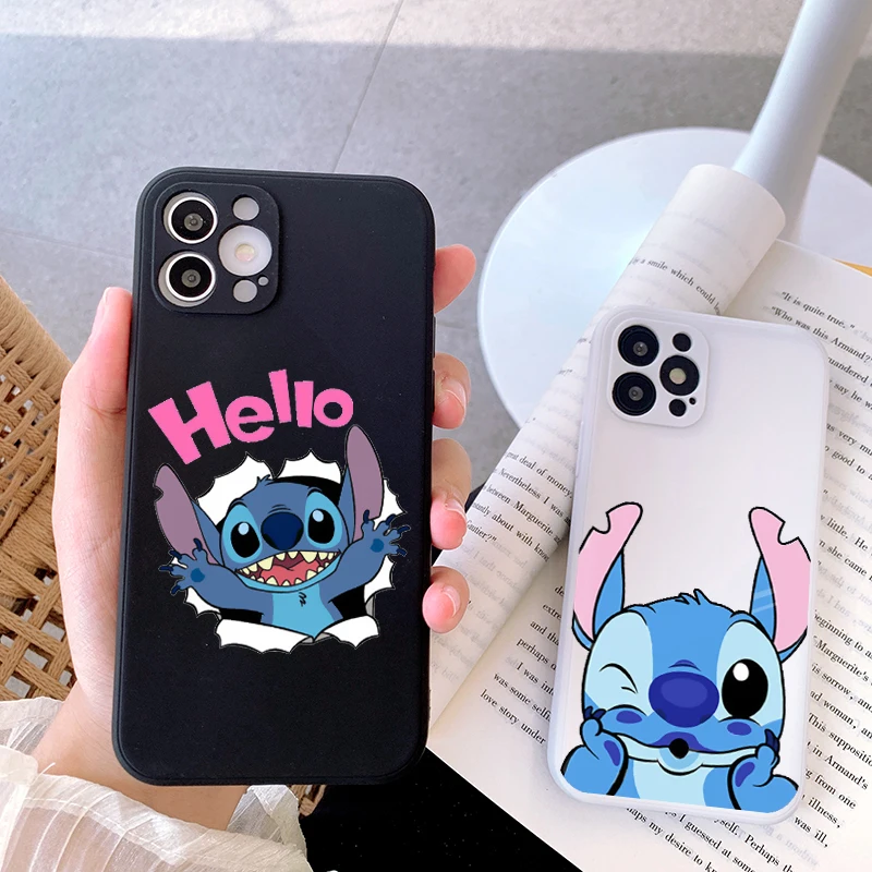 Cartoon Stitch Phone Case for iPhone 13 12 11 Pro Xs X XR Max 8 7 SE 6 6S Silicone Cases Soft Black Cover, 12 colors
Cartoon Stitch Phone Case for iPhone 13 12 11 Pro Xs X XR Max 8 7 SE 6 6S Silicone Cases Soft Black Cover, 12 colors