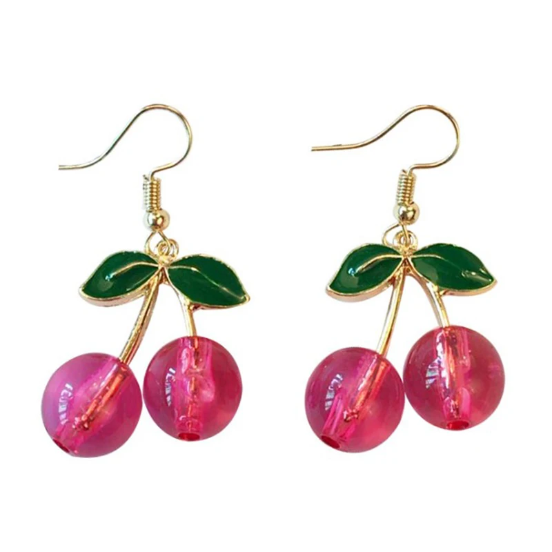 Korean Style Lovely Cherry Cute Sweet Women's Girls Alloy Earring Heart Cherry Pendant Necklace And Cherry Earring
Korean Style Lovely Cherry Cute Sweet Women's Girls Alloy Earring Heart Cherry Pendant Necklace And Cherry Earring