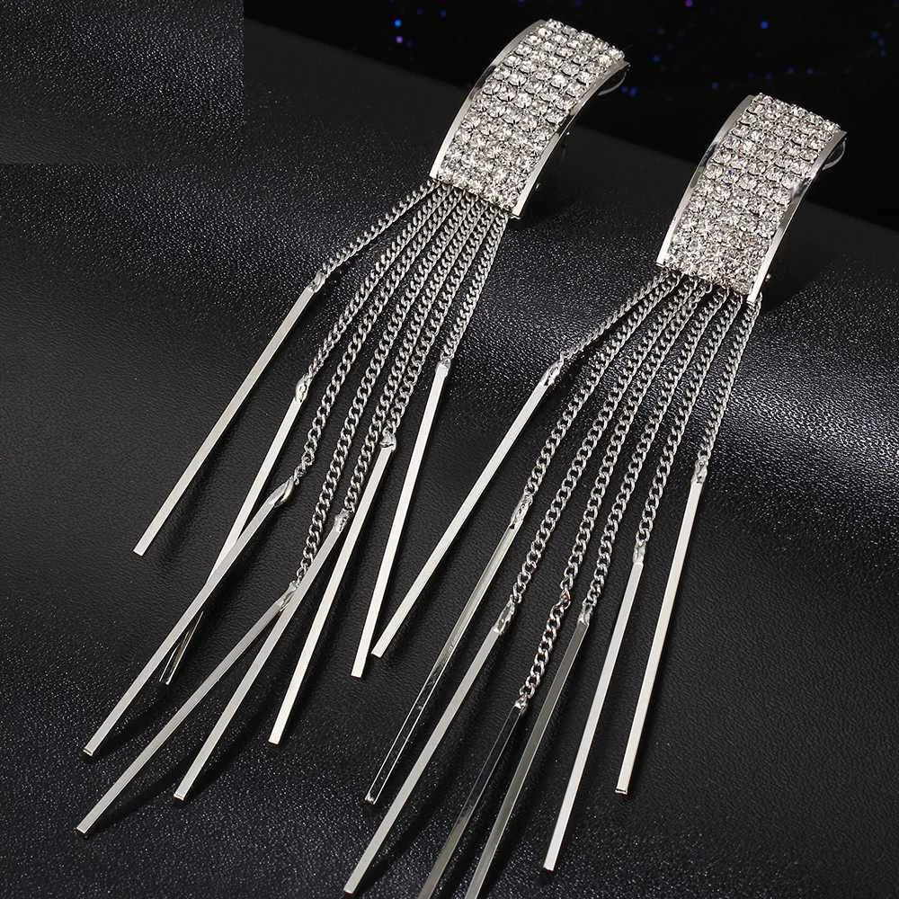 Chain Tassel Crystal Long Earrings For Women Girl Gold&RH Color Dangle Earrings Wholesale Fashion Jewelry
Chain Tassel Crystal Long Earrings For Women Girl Gold&RH Color Dangle Earrings Wholesale Fashion Jewelry