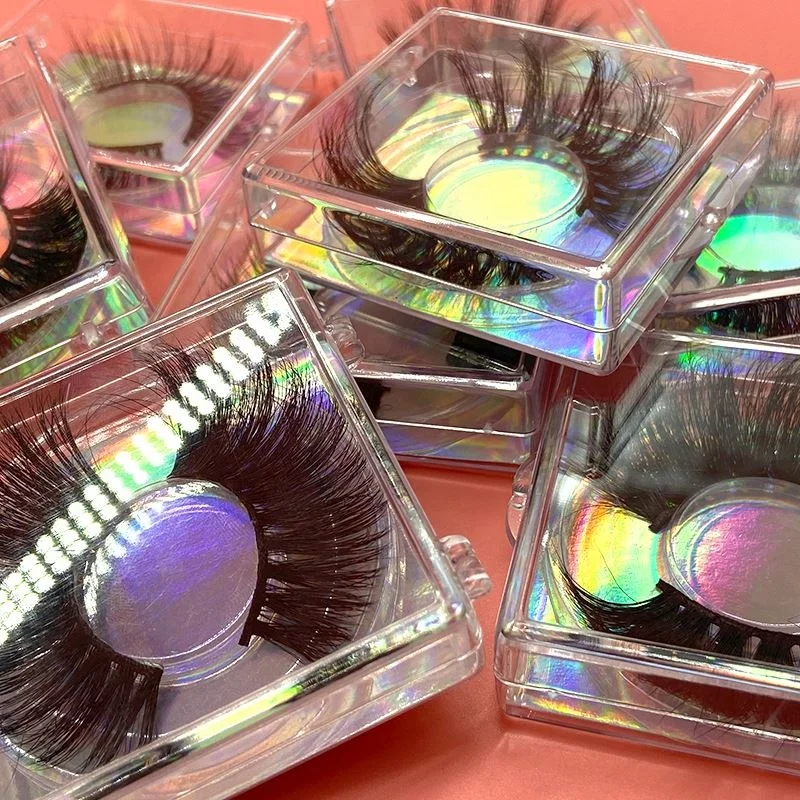 Long Invisible Band Thick Fluffy 22 mm 25 mm 27 mm 3D Mink Eyelashes With Customized Magnetic Box
Long Invisible Band Thick Fluffy 22 mm 25 mm 27 mm 3D Mink Eyelashes With Customized Magnetic Box
