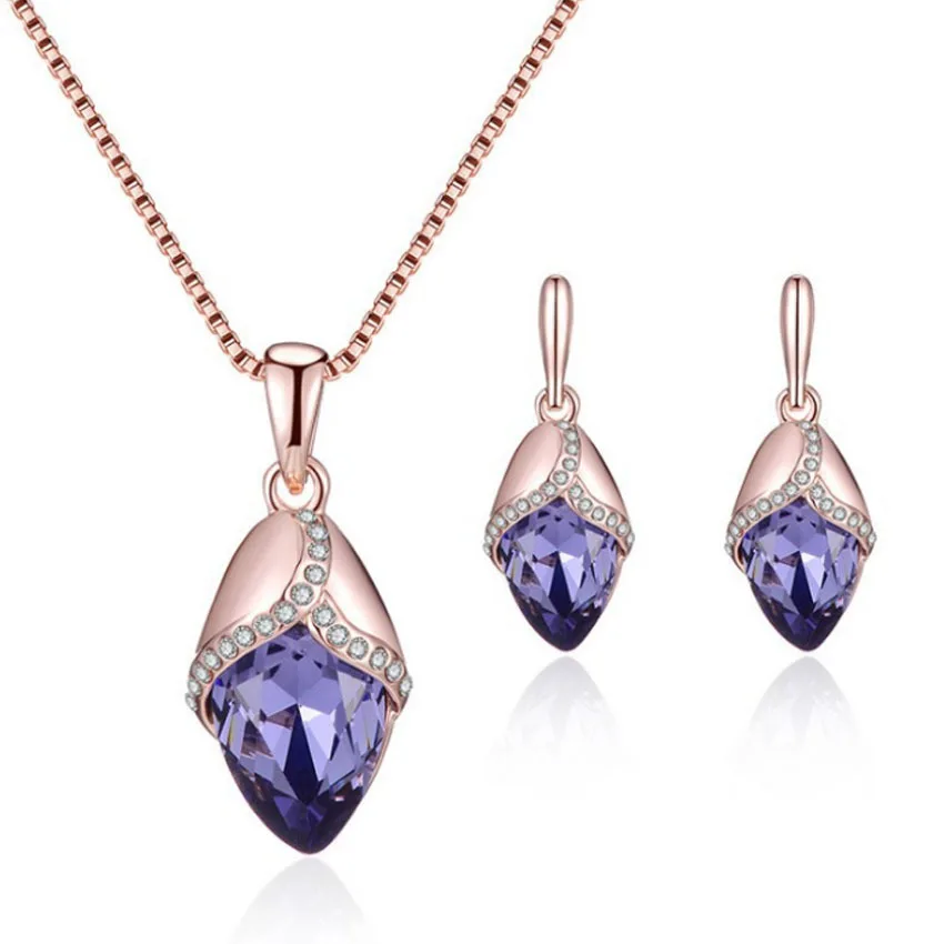 New Design 2021 Hot Sale Sterling Silver Plated Crystal Rhinestone Diamond Shape Dangle Earrings Necklace Set For Girls
New Design 2021 Hot Sale Sterling Silver Plated Crystal Rhinestone Diamond Shape Dangle Earrings Necklace Set For Girls