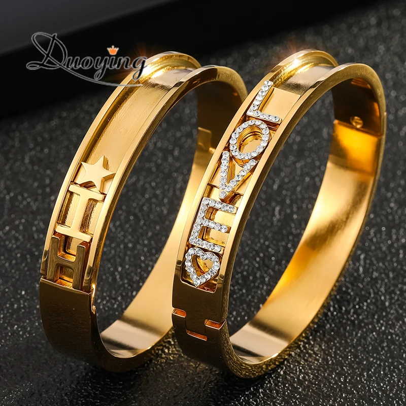 Movable Letter Bangles With Zircon Stainless Steel Bracelet Gold Plated Bangle Bracelet Name Custom Bracelet, Silver;rose gold;gold
Movable Letter Bangles With Zircon Stainless Steel Bracelet Gold Plated Bangle Bracelet Name Custom Bracelet, Silver;rose gold;gold