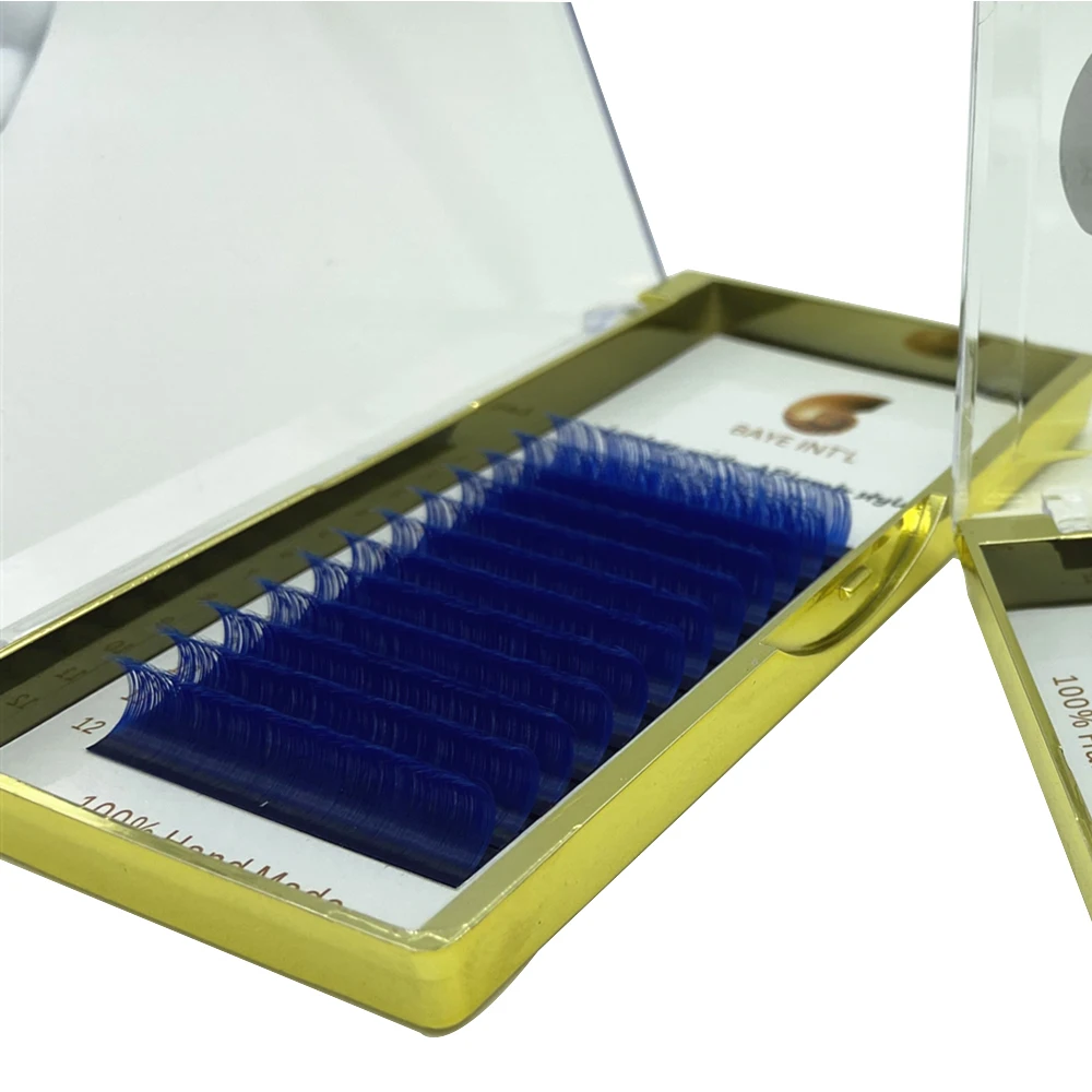LASHAP high Grade Colorful False Eyelashes Vendor Individual Blue Color for Eyelash Extensions 8-15mm Private Label
LASHAP high Grade Colorful False Eyelashes Vendor Individual Blue Color for Eyelash Extensions 8-15mm Private Label