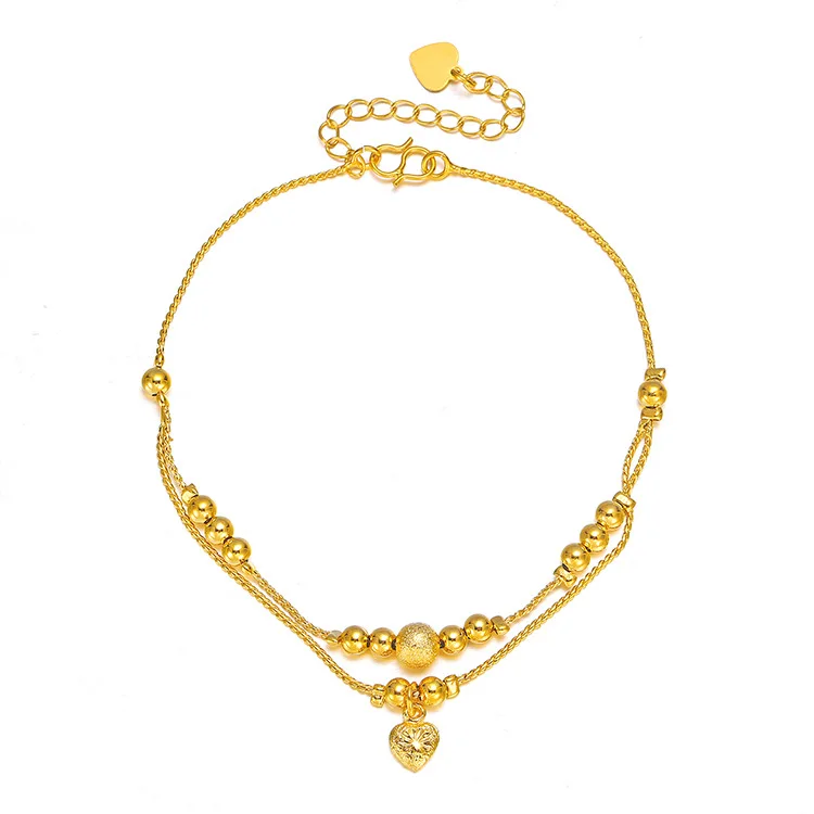 Factory Wholesale 18k Gold Plated Imitation Jewellery Gold Jewelry Fashion New Design Dubai Womens Fashion Chain Anklet
Factory Wholesale 18k Gold Plated Imitation Jewellery Gold Jewelry Fashion New Design Dubai Womens Fashion Chain Anklet