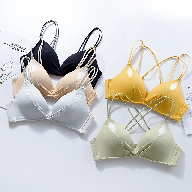 New Arrival Soft Thin Cup Ladies Sexy Hot Wireless Push Up Bra Women, Black,beige,light green,yellow,gray
New Arrival Soft Thin Cup Ladies Sexy Hot Wireless Push Up Bra Women, Black,beige,light green,yellow,gray