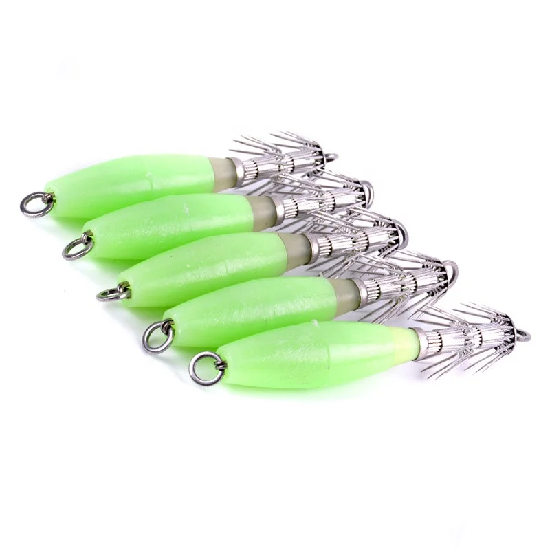Glowing Bionic Fish Hook 9.5cm squid hook Boat sea fishing octopus simulation hook Bait fishing gear
Glowing Bionic Fish Hook 9.5cm squid hook Boat sea fishing octopus simulation hook Bait fishing gear