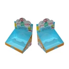 Best seller 3-layers cardboard advertising counter box cheapest price