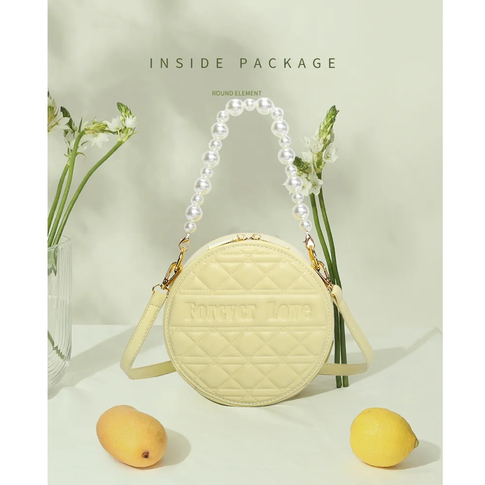 LIKEBAG mini double zipper round handbags diamond plaid pu leather women handbag women luxury pearl chain messenger bags
LIKEBAG mini double zipper round handbags diamond plaid pu leather women handbag women luxury pearl chain messenger bags
