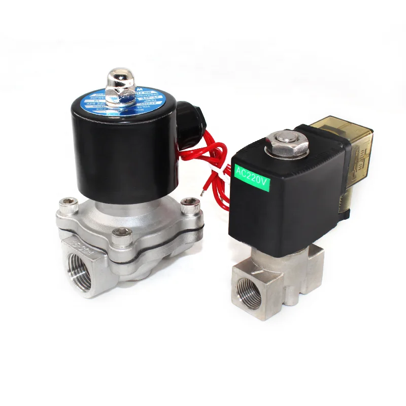 

Direct Acting Normally Closed electric water Valve 2 Way Stainless Steel Solenoid Valve