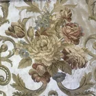 1675 High quality new fashion colorful embroidery fabric for curtain sofa and bed cover
