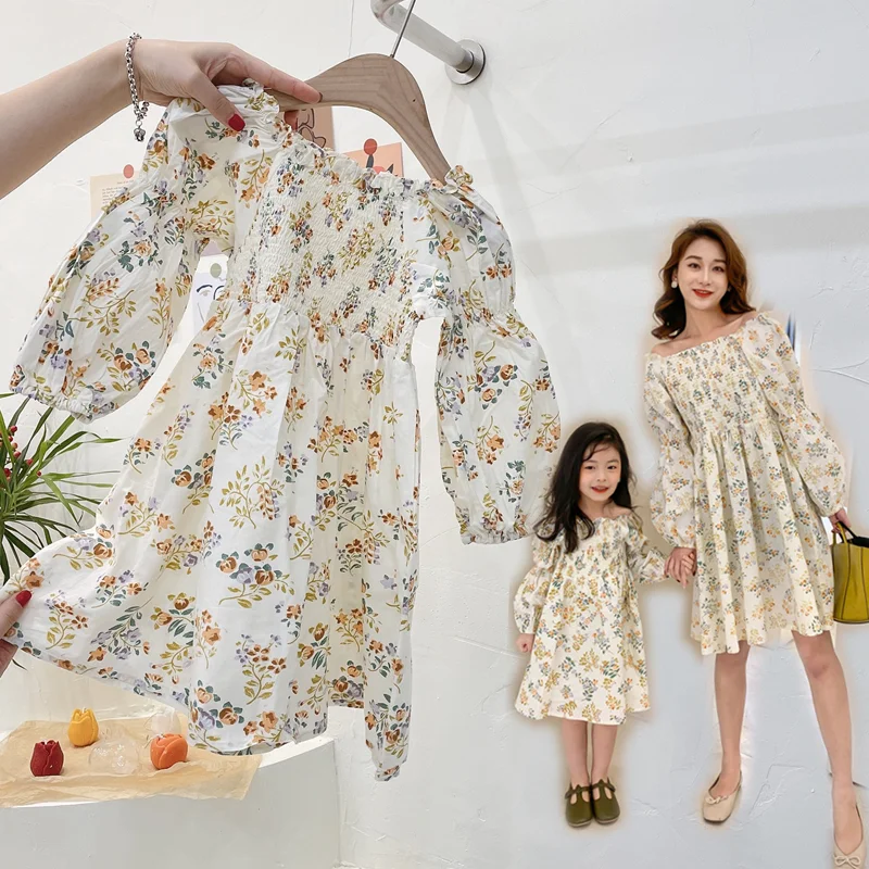 2021 New Spring Summer Mother And Daughter Dress Girls Children Floral Dress
2021 New Spring Summer Mother And Daughter Dress Girls Children Floral Dress