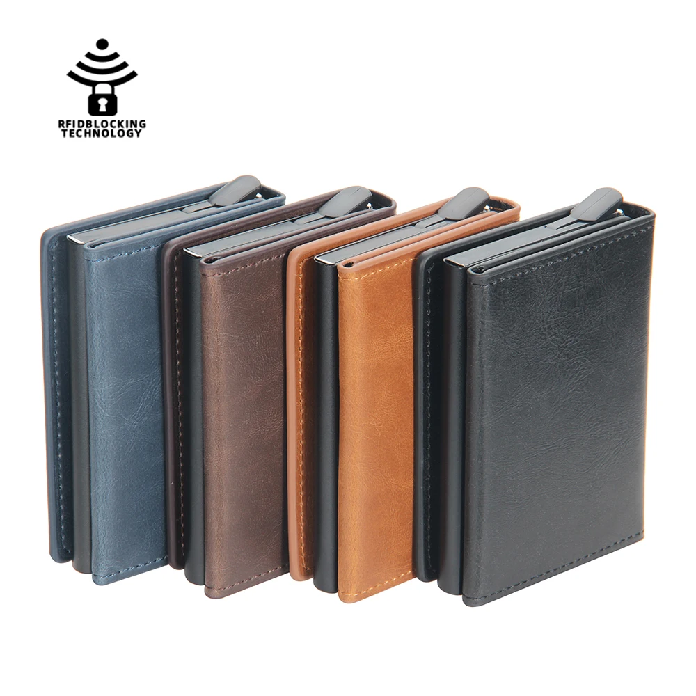 Baellerry Small PU Leather Men Wallet Automatic Snap Clip Id Fashion Cardholder New Rfid, 4 colors
Baellerry Small PU Leather Men Wallet Automatic Snap Clip Id Fashion Cardholder New Rfid, 4 colors