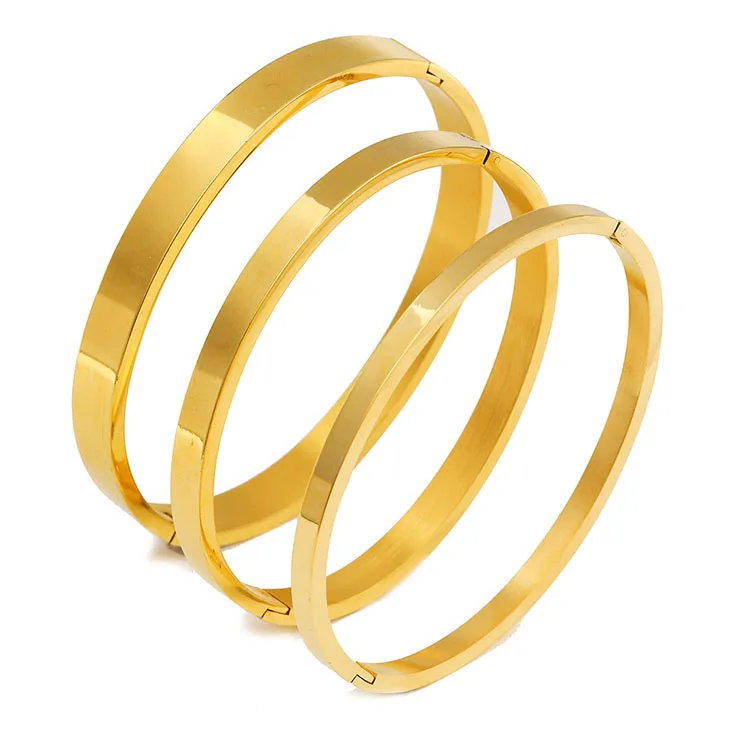 C039 Fashion Jewelry Simple High Quality Glossy Clasp Bracelet Gold Plated Titanium Stainless Steel Bracelets Women Bangle
C039 Fashion Jewelry Simple High Quality Glossy Clasp Bracelet Gold Plated Titanium Stainless Steel Bracelets Women Bangle