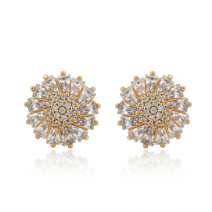 S00041720 Xuping Jewelry Elegant, Fashionable, Exquisite Crystal Flower 18K Gold Exquisite Frantic Event Earrings
S00041720 Xuping Jewelry Elegant, Fashionable, Exquisite Crystal Flower 18K Gold Exquisite Frantic Event Earrings