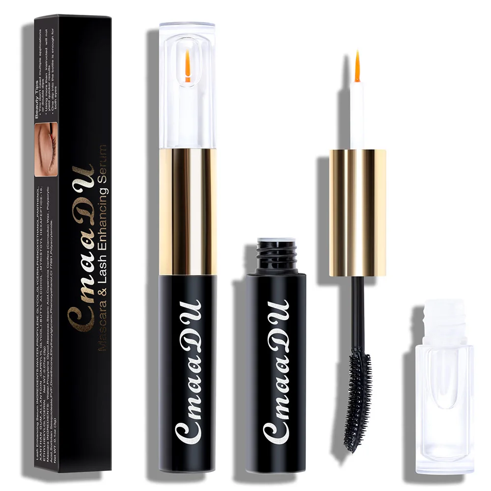 CmaaDu Mascara Eyelash Growth Liquid 2 in 1 Lengthening Curling Waterproof Makeup Cosmetic
CmaaDu Mascara Eyelash Growth Liquid 2 in 1 Lengthening Curling Waterproof Makeup Cosmetic