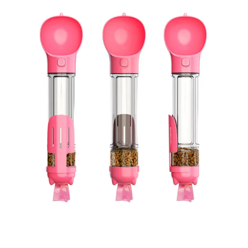 Wholesale and retail multi functional food portable feeder go out to walk the dog supplement physical toys
Wholesale and retail multi functional food portable feeder go out to walk the dog supplement physical toys