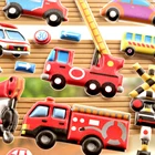 Bubble Toy LGW418 Children Cartoon 3D Car Bubble Sticker Fluffy Engineering Vehicle Foam Stickers Toy
