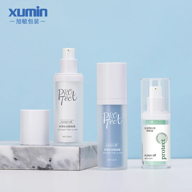 high quality cosmetic airless bottle 15ml airless pump bottle 30ml sunscreen lotion bottle
high quality cosmetic airless bottle 15ml airless pump bottle 30ml sunscreen lotion bottle