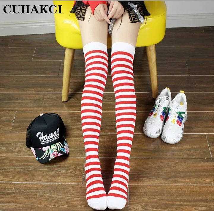 CUHAKCI Preppy Style Over The Knee Socks Twist Knitted Two Bars Vertical Bar Stack Pile Socks High Tube Girl Socks
CUHAKCI Preppy Style Over The Knee Socks Twist Knitted Two Bars Vertical Bar Stack Pile Socks High Tube Girl Socks