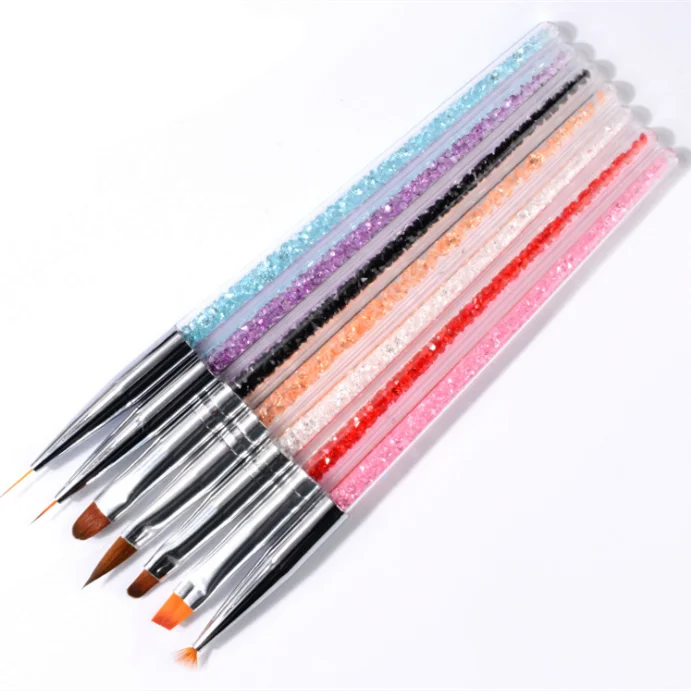 7 Pieces Nail Tools Nail Crystal Nail Drill Brush Painting Pen Dye Drawing Pen Art Brush Set Color Drawing
7 Pieces Nail Tools Nail Crystal Nail Drill Brush Painting Pen Dye Drawing Pen Art Brush Set Color Drawing