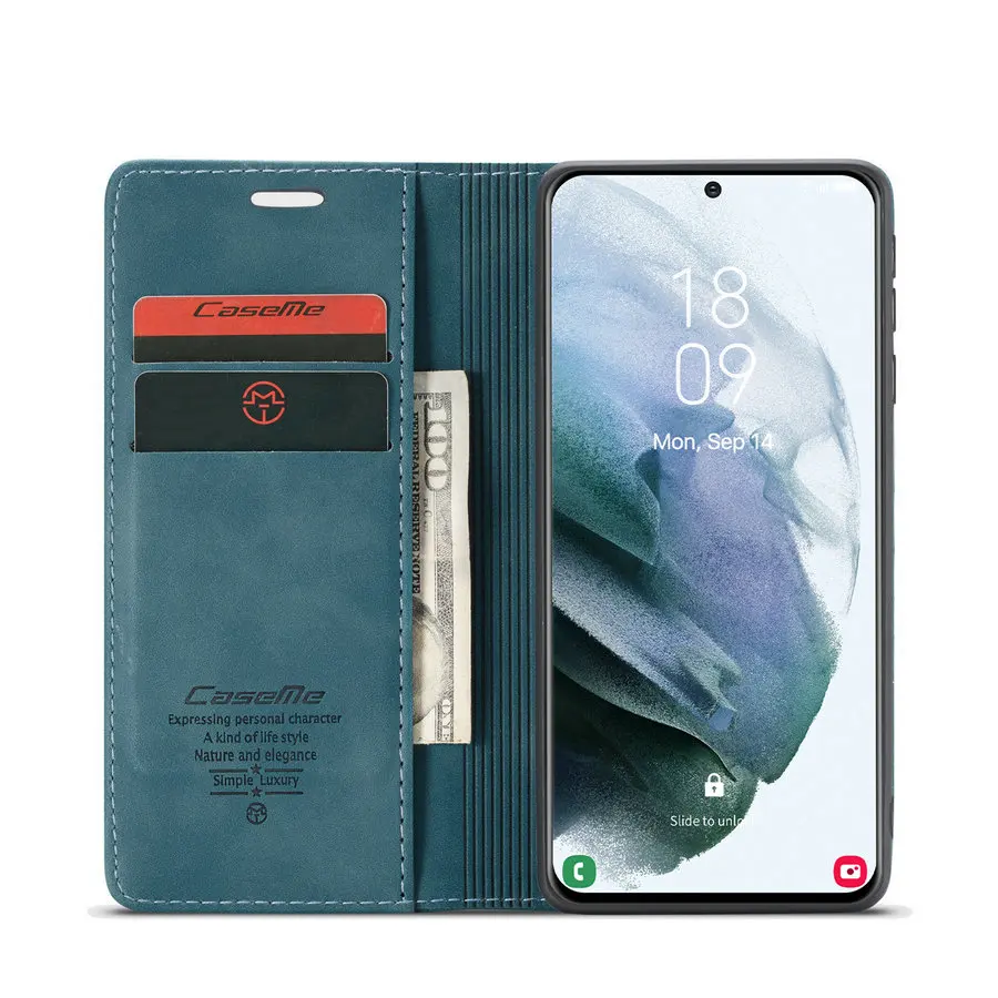 CaseMe S21 Phone Case New Popular Wallet Case for Samsung Galaxy S21 Ultra Retro Luxury Magnetic Cover for Samsung A12 A01s A32, Black brown red blue coffee
CaseMe S21 Phone Case New Popular Wallet Case for Samsung Galaxy S21 Ultra Retro Luxury Magnetic Cover for Samsung A12 A01s A32, Black brown red blue coffee