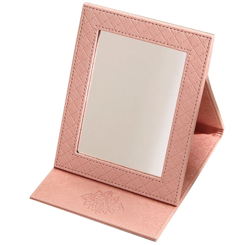 wholesale new material desktop cosmetic make up small display hand makeup mirror stand, Pink
wholesale new material desktop cosmetic make up small display hand makeup mirror stand, Pink