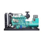 Genset factory manufacture 150kw open type diesel generator with 220v alternator price list