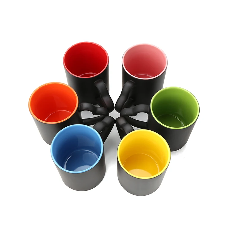 Color Changing Mug self stirring Magic Mug with heart-shaped handle, Orange yellow red pink l-blue l-green
Color Changing Mug self stirring Magic Mug with heart-shaped handle, Orange yellow red pink l-blue l-green