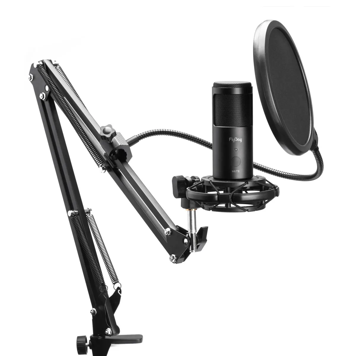 OEM Manufacture Hot Sale TF2 Pop Filter Microphone USB Plug&Play Microfono For Streaming Singing, Black
OEM Manufacture Hot Sale TF2 Pop Filter Microphone USB Plug&Play Microfono For Streaming Singing, Black