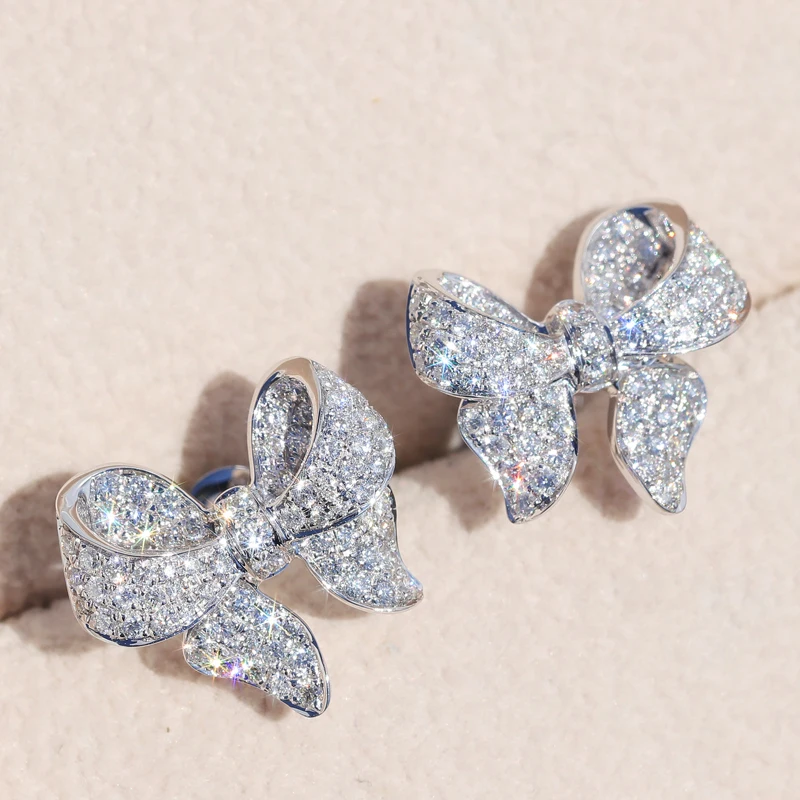 Hot sale Fashion Jewelry KYED0268 Platinum Plated Bowknot 3A Zircon Earrings for Women
Hot sale Fashion Jewelry KYED0268 Platinum Plated Bowknot 3A Zircon Earrings for Women