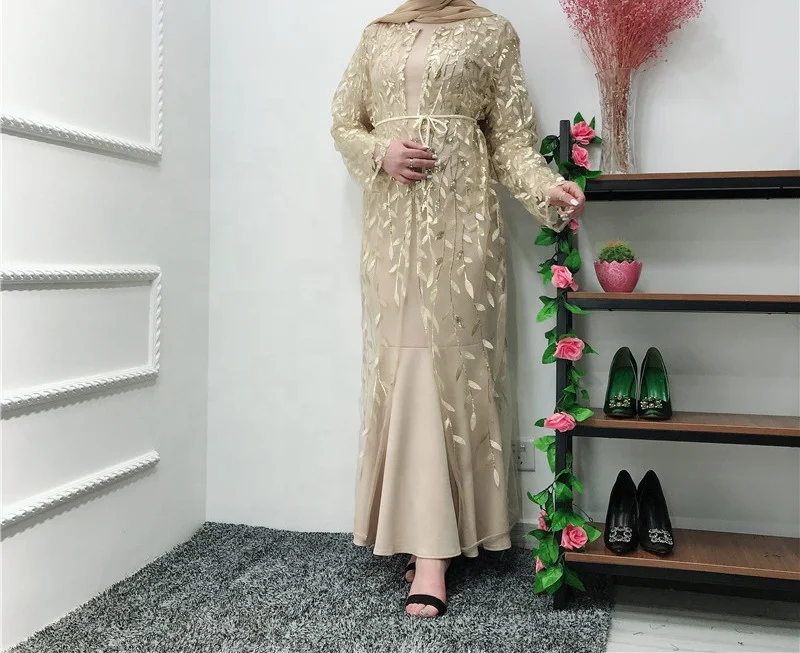 Lace Cardigan Elegant Embroidery Islamic Clothing Sequins Women Party Kimono Turkey Open Abaya Muslim Dresses, Black.navy.gray.pink.red
Lace Cardigan Elegant Embroidery Islamic Clothing Sequins Women Party Kimono Turkey Open Abaya Muslim Dresses, Black.navy.gray.pink.red