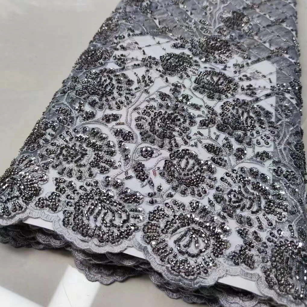 Hot Sale French Bead Lace Fabric With Stones Beautiful Wedding Party Dress Material High Quality Embroidery Beads Lace
Hot Sale French Bead Lace Fabric With Stones Beautiful Wedding Party Dress Material High Quality Embroidery Beads Lace