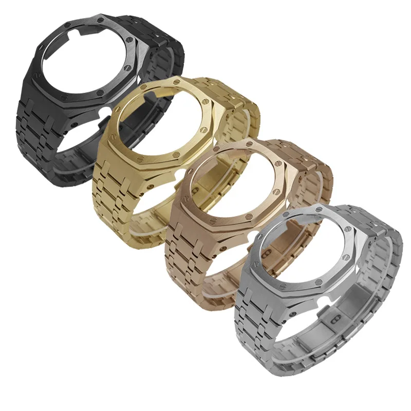 Watch Band GA2100 GA2110 bezel Metal Stainless Steel Metal Watch Strap for ga2100 gshock
Watch Band GA2100 GA2110 bezel Metal Stainless Steel Metal Watch Strap for ga2100 gshock