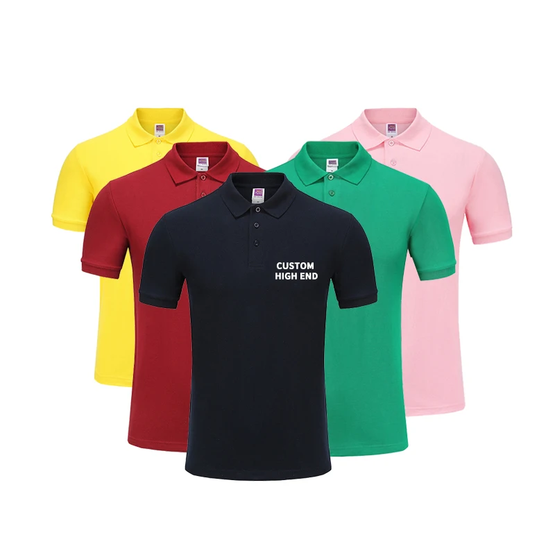 Wholesale OEM blank T-shirt custom printing logo design 100% cotton plain men polo t shirts
Wholesale OEM blank T-shirt custom printing logo design 100% cotton plain men polo t shirts