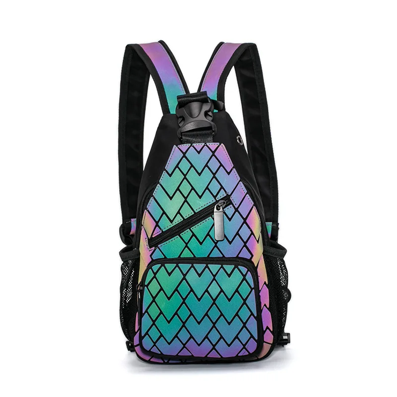 Design Korean Style Crossbody Sling bags for lady,Holographic reflective luminous sling geometric women bag
Design Korean Style Crossbody Sling bags for lady,Holographic reflective luminous sling geometric women bag