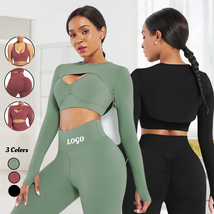 Women Winter Tracksuit Set Womens Yoga Wear Activewear Long Sleeve Tracksuits For Women
Women Winter Tracksuit Set Womens Yoga Wear Activewear Long Sleeve Tracksuits For Women